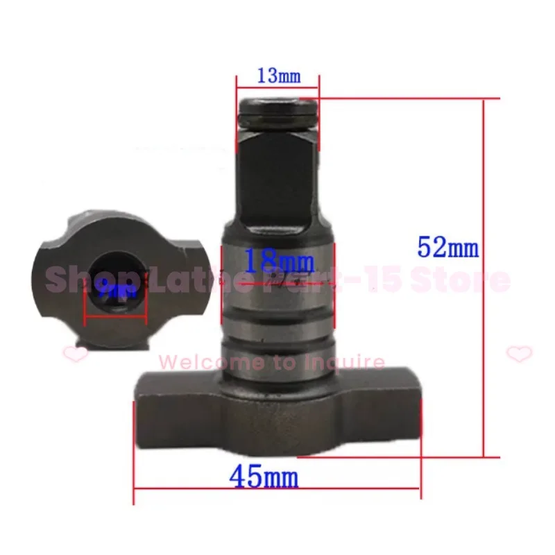 for Deli Auto Repair Wrench Accessories High Torque Impact Block Assembly Output Shaft