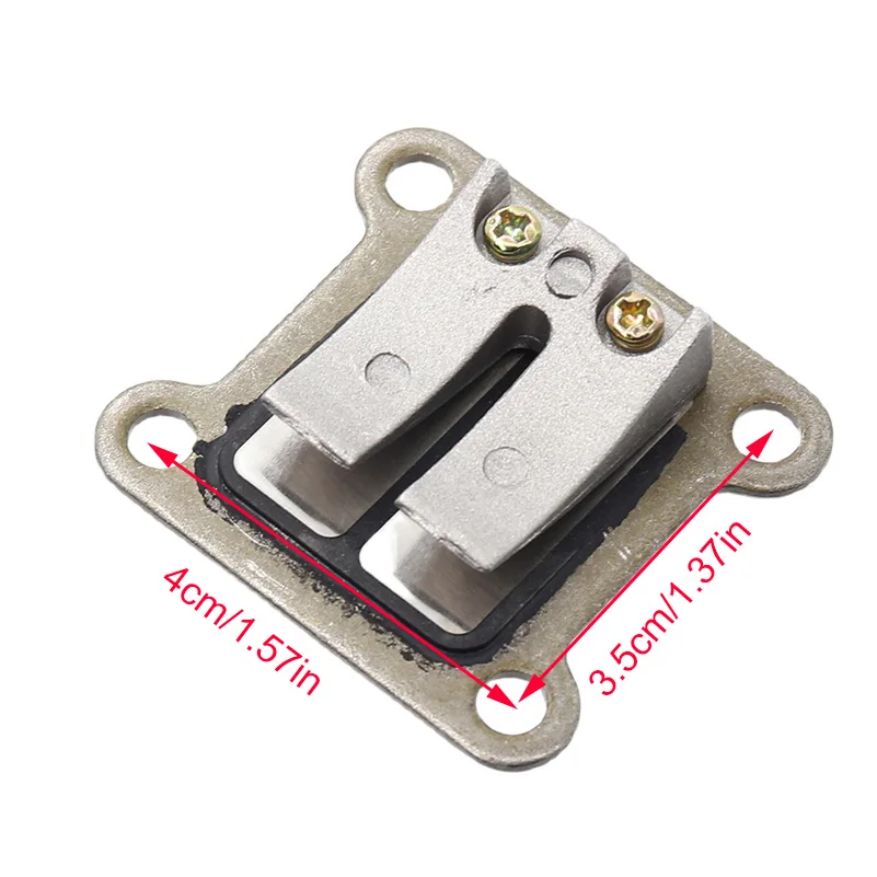 Inlet Manifold Reed Valve For ATV Dirt Pocket Bikes Mini Moto 49cc four stroke off-road vehicle, small track racing car