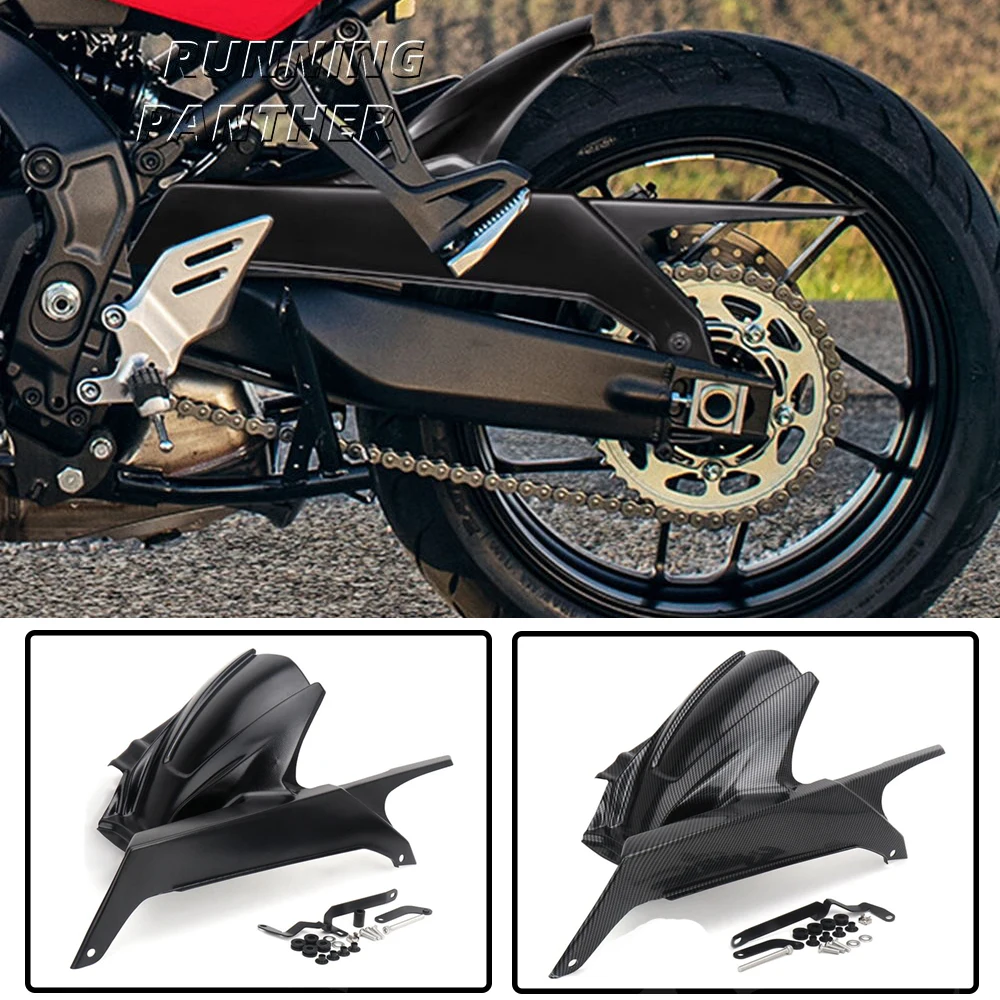 

Rear Fender For Yamaha Tracer9 Tracer 9 TRACER 9 GT 2021 2022 2023 2024 New Motorcycle Black/Carbon fiber Mudguard ABS Mud Guard