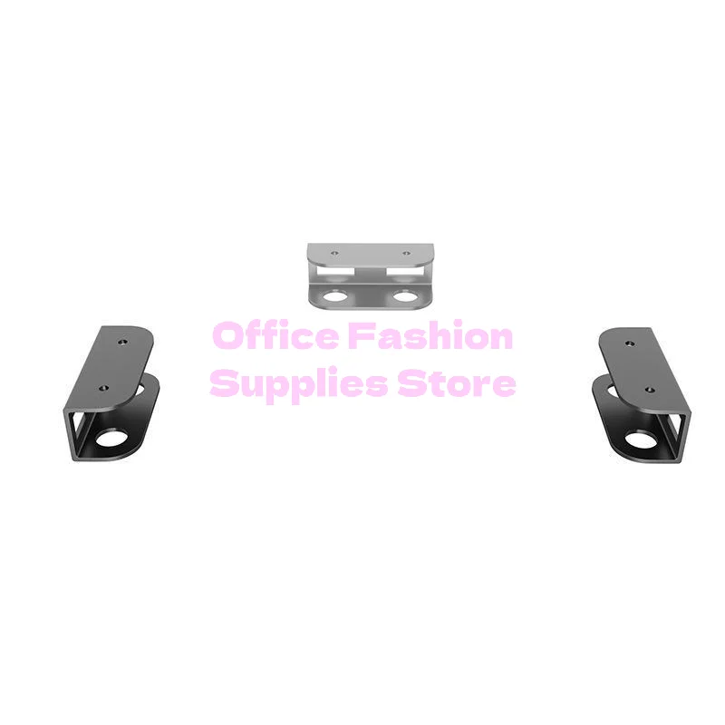 Under Desk Laptop Mount Metal Under Desk Shelf Holder For Laptop Mini Keyboard With Anti-Scratch Silicone