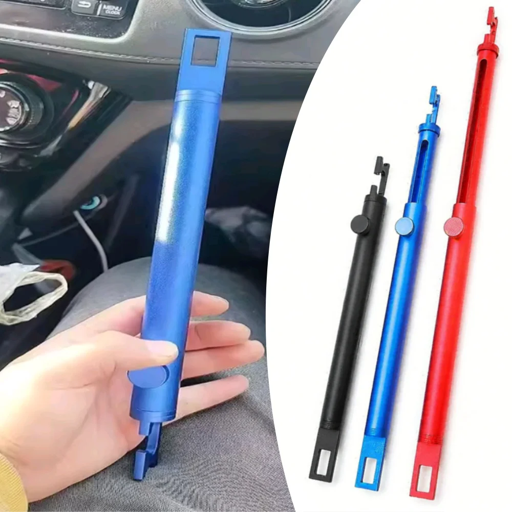 

1Pc 32-48cm Aluminum 3Color Retractable Car Door Polishing Fixing Support Rod Holding Vehicle Trunk Lid Door Fixing Support Tool