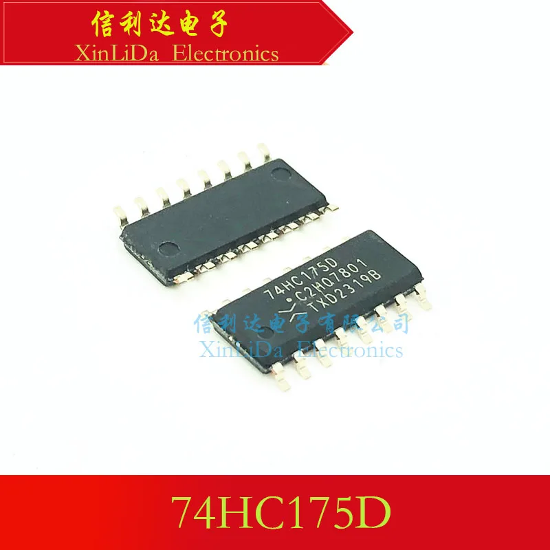 74HC175D 74HC175 Trigger chip 74HC165D 74HC165 Shift register/logic chip SOP16 New and original
