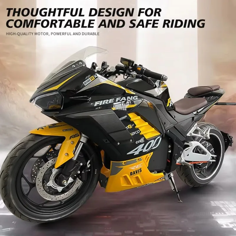 2025 New 72V High-power Electric Motorcycle,high-speed Track Motorcycle Racing Electric Motorcycle