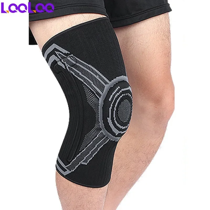 

1Pcs Knee Brace Compression Sleeve Support with Patella Gel Pads & Side Stabilizers, Knee Pads for Running,Meniscus Tear