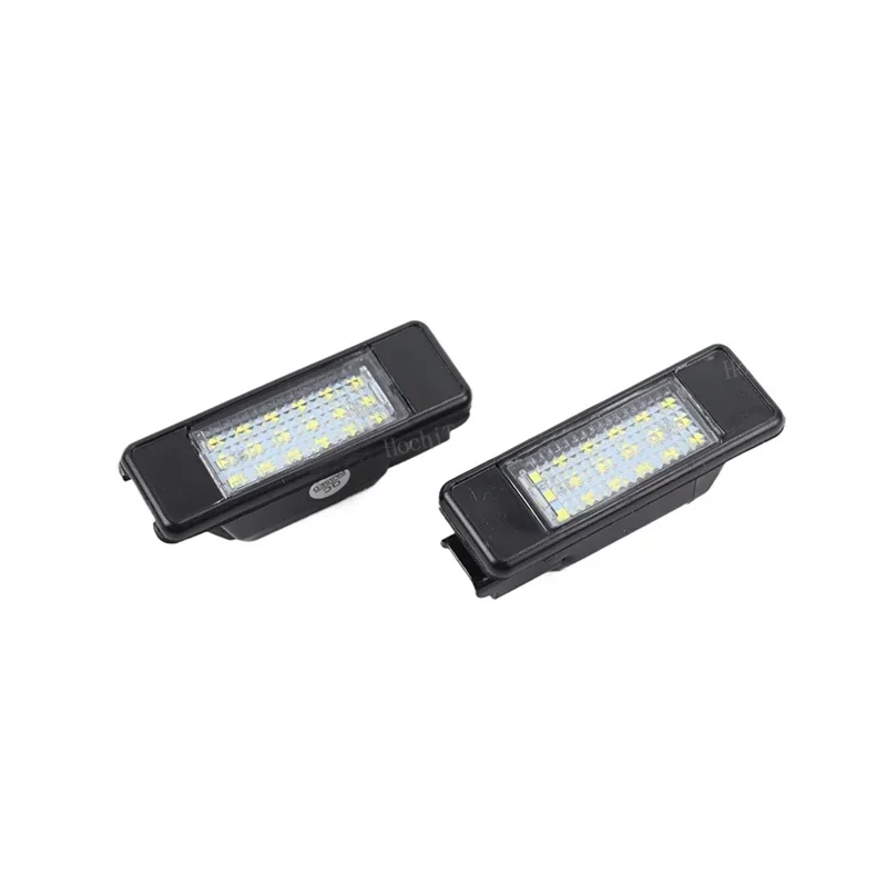 2 قطعة LED رقم السيارة لوحة ترخيص ضوء 12 فولت مصلحة الارصاد الجوية لنيسان بريميرا P12 Teana باثفندر قاشقاي X-Trail جوك مارس روج سبورت #4