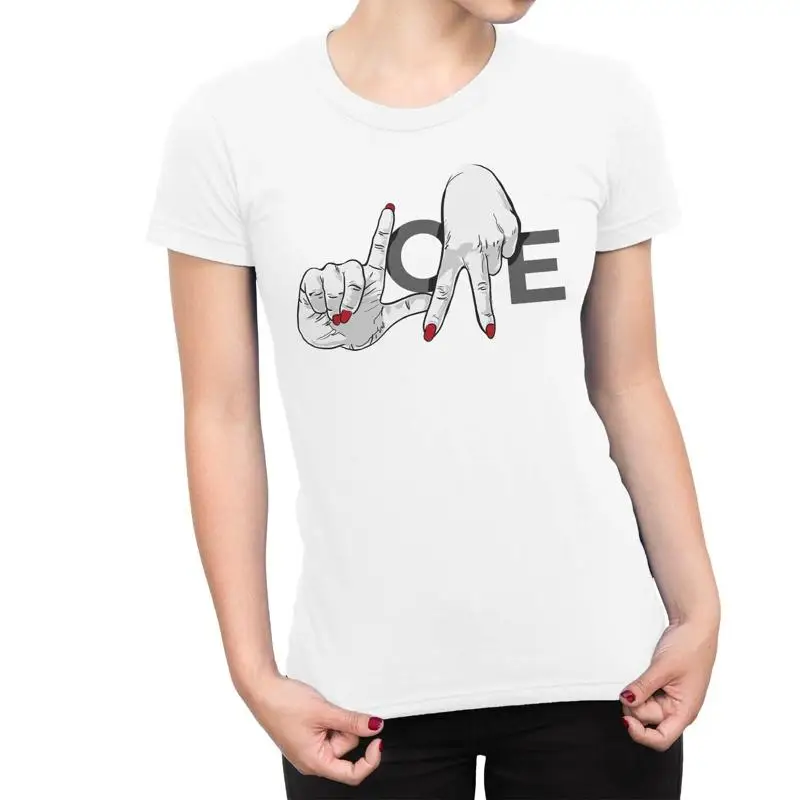 

1T T Shirt Womens Love Hand Signals