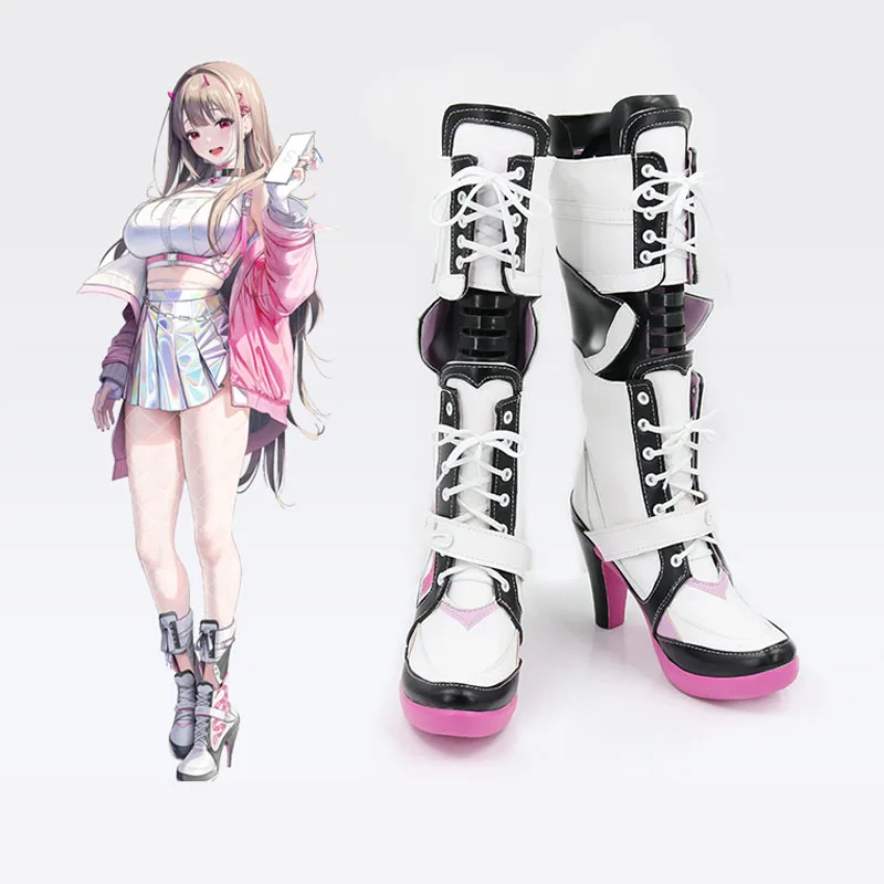 

Game Viper NIKKE The Goddess of Victory Cosplay Boots For Woman High Heels Shoes Halloween Carnival Boots Anime Cosplay Props
