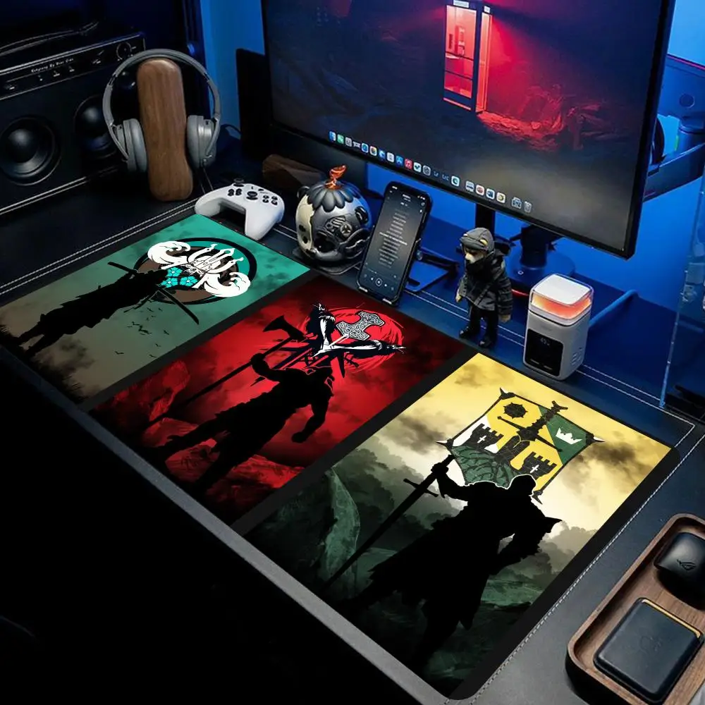 Mouse Pad Large rubber mouse pad with lock edge computer gamer HD For Honor printing desk pad keyboard pad