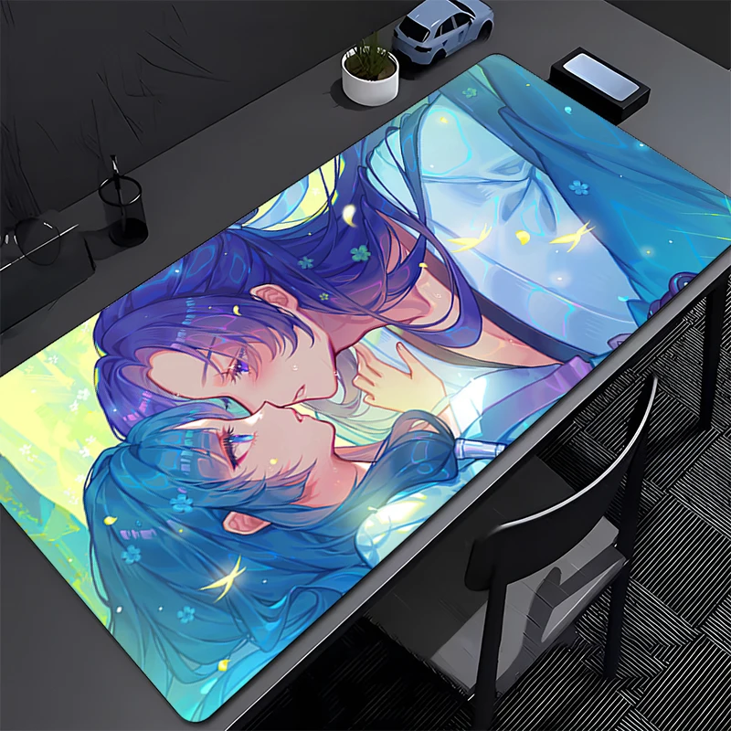 

Mouse Pad Japan Anime Kawaii Desk Mouse Mat Laptop The A-apothecary Diaries Maomao Mousepad PC Gaming Accessories Keyboard Pad