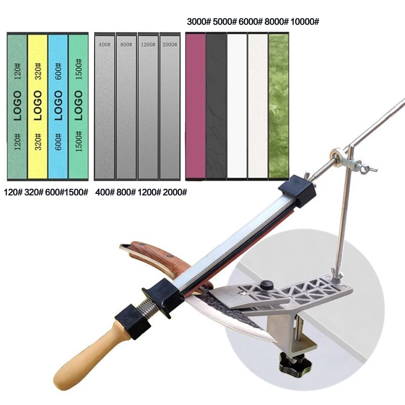 

Angle Fixed Knife Sharpener Kitchen Grinding System Honing Diamond Grinder Woodwork Tool Whetstone Knife Sharpening Stone Tools