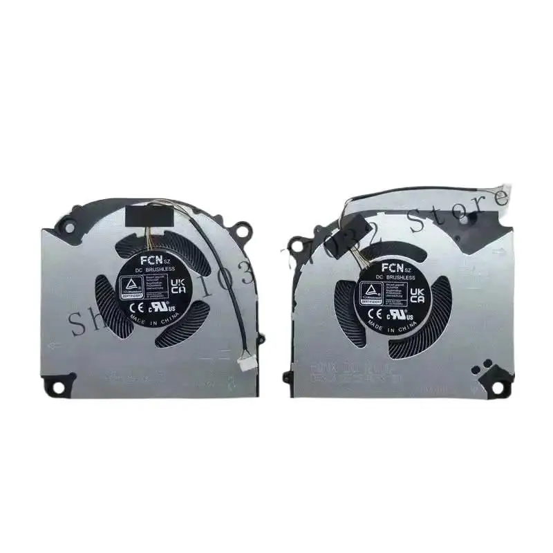 

New laptop CPU GPU fan for Scout E20-MD62528 v170rnc fqnw fqnx dfscl12e16486s dfscl12e06486s ##