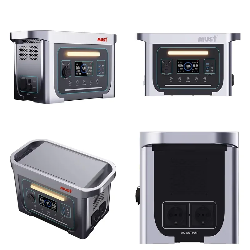 

【CHIMU HOME】 1000W Portable Outdoor Power Station 220V Solar Charging
