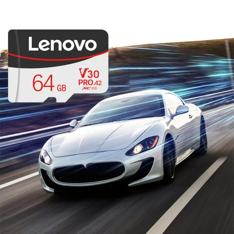 Lenovo 2TB 1TB Memory Card 64GB 128GB 256GB 512GB High Speed Flash TF SD Card 256 128 64GB Small TF SD Flash MemoryCard