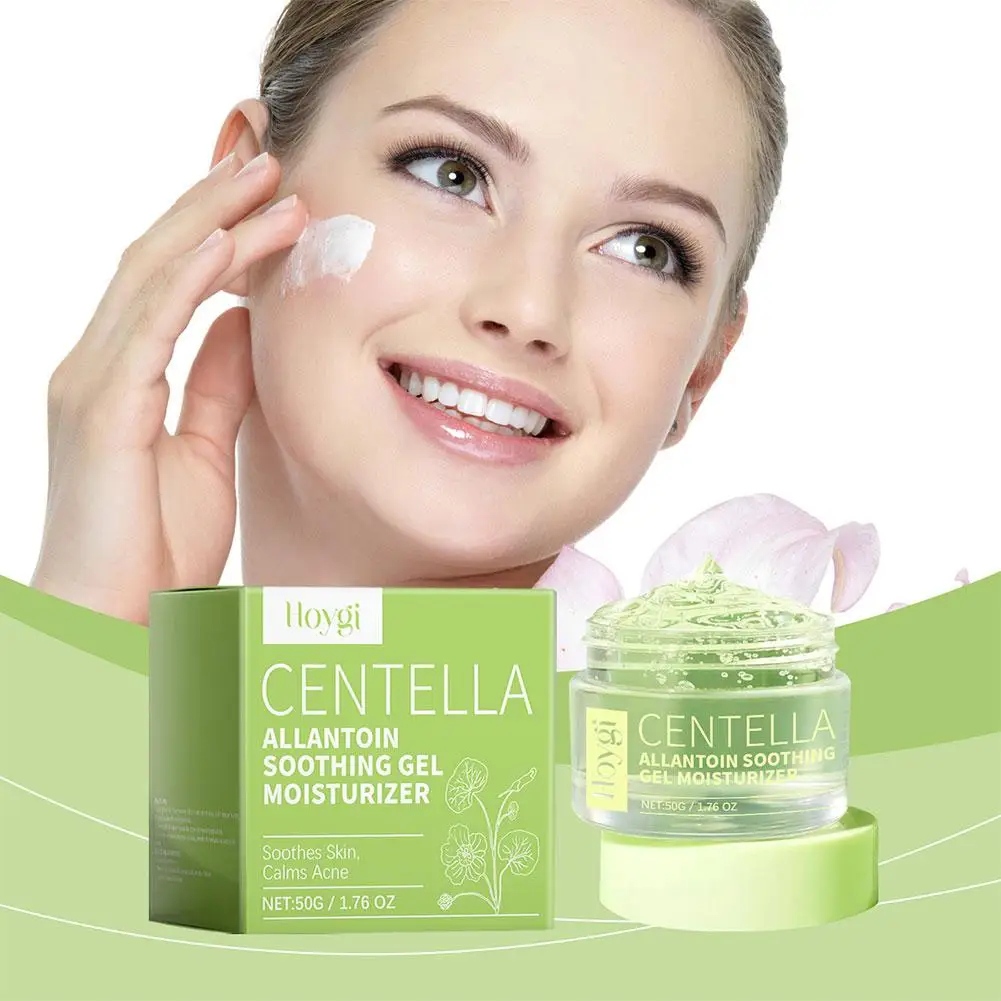 Centella Asiatica ครีมบำรุงผิว50ก. ให้ความชุ่มชื้นบำรุงกระชับครีมบำรุงผิวเพื่อ D3T2ความงาม