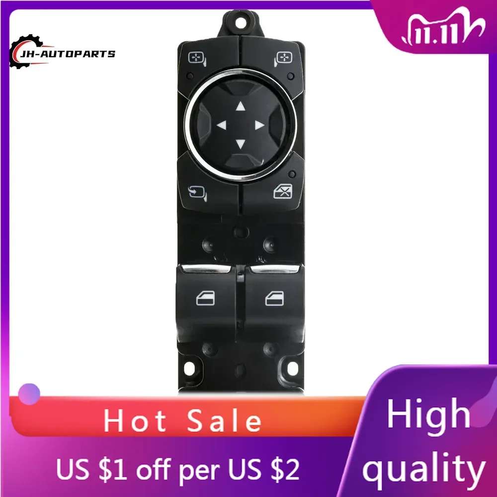 

Car Window Button Master Power Window Switch For Lincoln MKC MKZ 2015-2020 DP5Z14529BA New