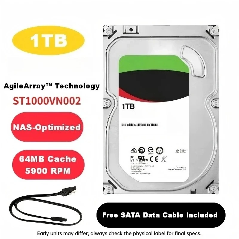 ST1000VN002 Enterprise 1TB Mechanical Hard Drive 1t Vertical NAS