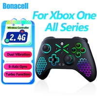 2.4G Wireless For Xbox One/Series S/X Controller W/ Double Vibration Turbo Gamepad For Android/Windows PC Control Accesories RGB