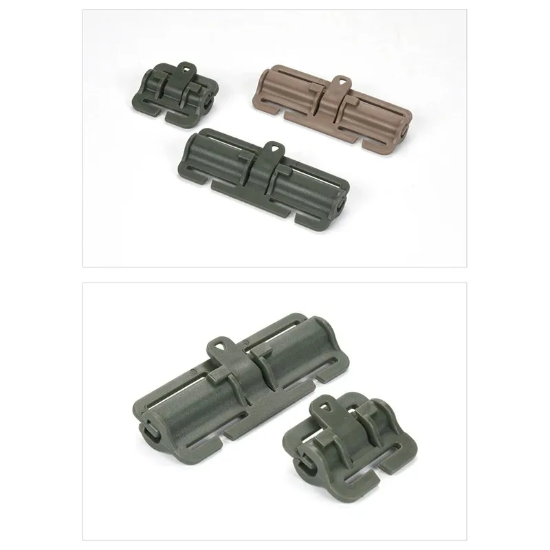 1pcs Tactical vest buckle Tactical vest quick release Insert strip hinge Quick releaseslide