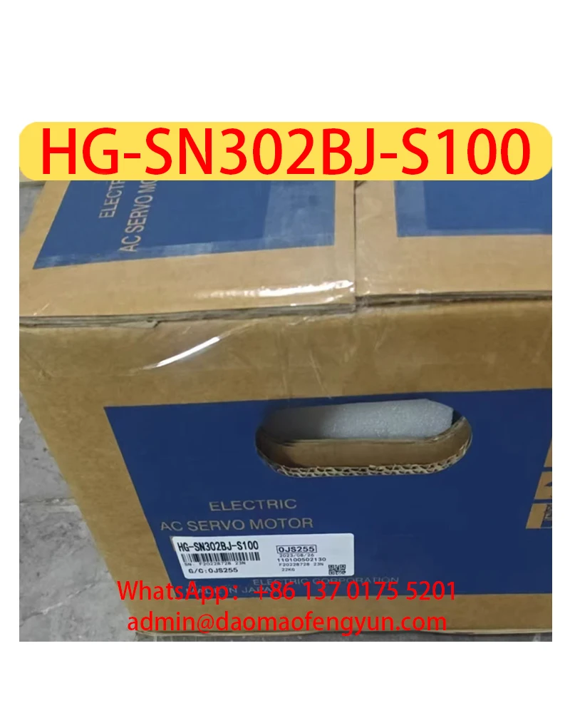 

HG-SN302BJ-S100 Совершенно новый серводвигатель, оригинальный, быстрая доставка