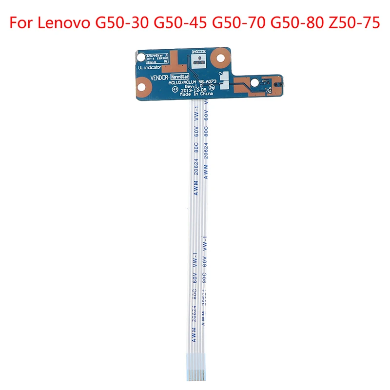 Power Button Board with Cable For Lenovo Z50 G50-30 45 70 80M Z50-75 Power Switch Board