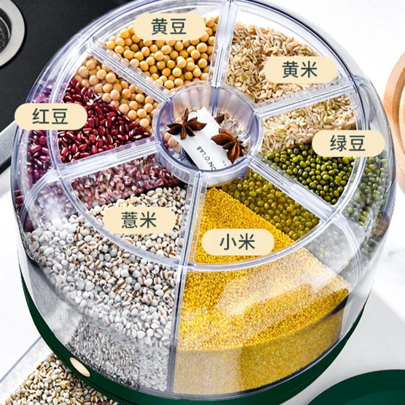 Rice bucket, five grains and miscellaneous grains, rice storage box, household insect proof and moisture-proof sealed rice box