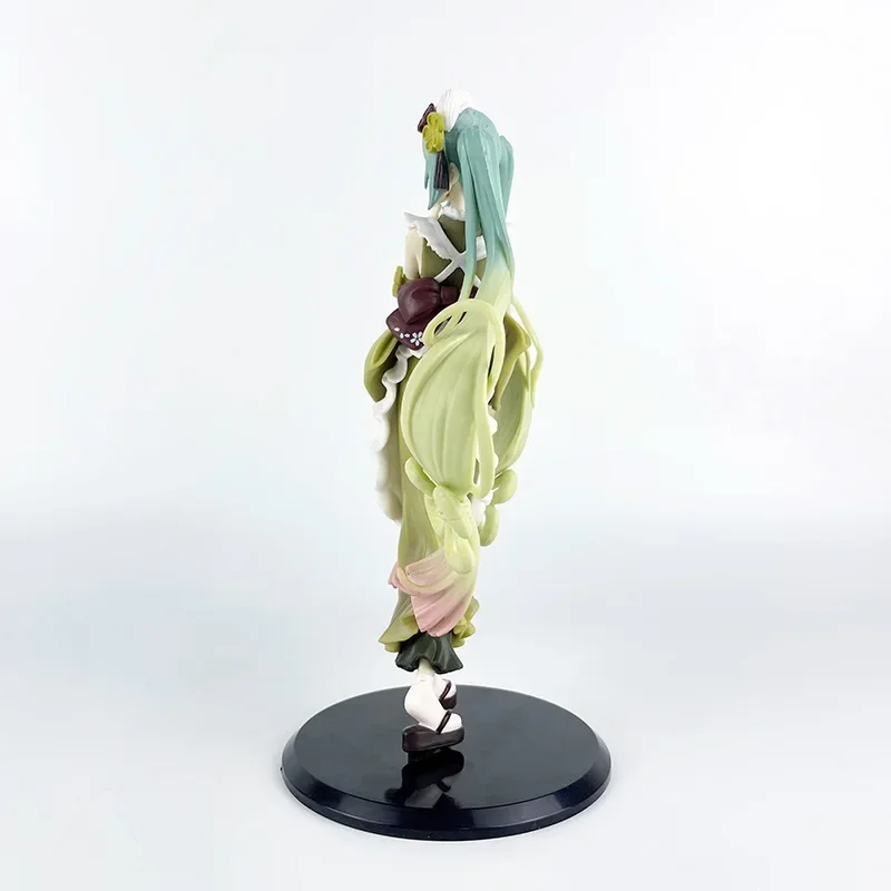 Figura de Hatsune Miku de 21CM, vestido creativo dulce Matcha Parfait, modelo de juguete, colección de regalo, figura de acción