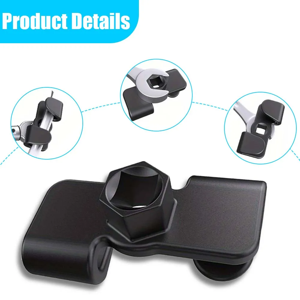 Adaptor Pemanjang Kunci Pas Universal dan Adaptor Konversi Kunci Pas Hex 1/2 Inci atau 21Mm