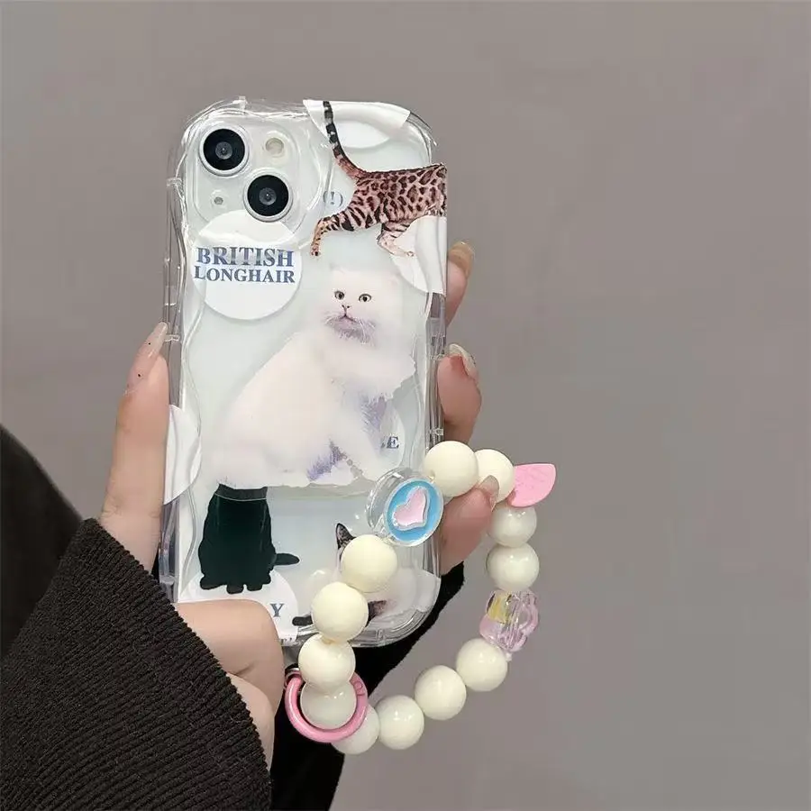 الكرتون Longhair كيتي الحال بالنسبة ممن لهم A5 A3X A5i A3 برو A5X A20 A80 A60 A40 A79 A18 A38 A16 A16S A79 A96 A57 A15 A35 غطاء الهاتف