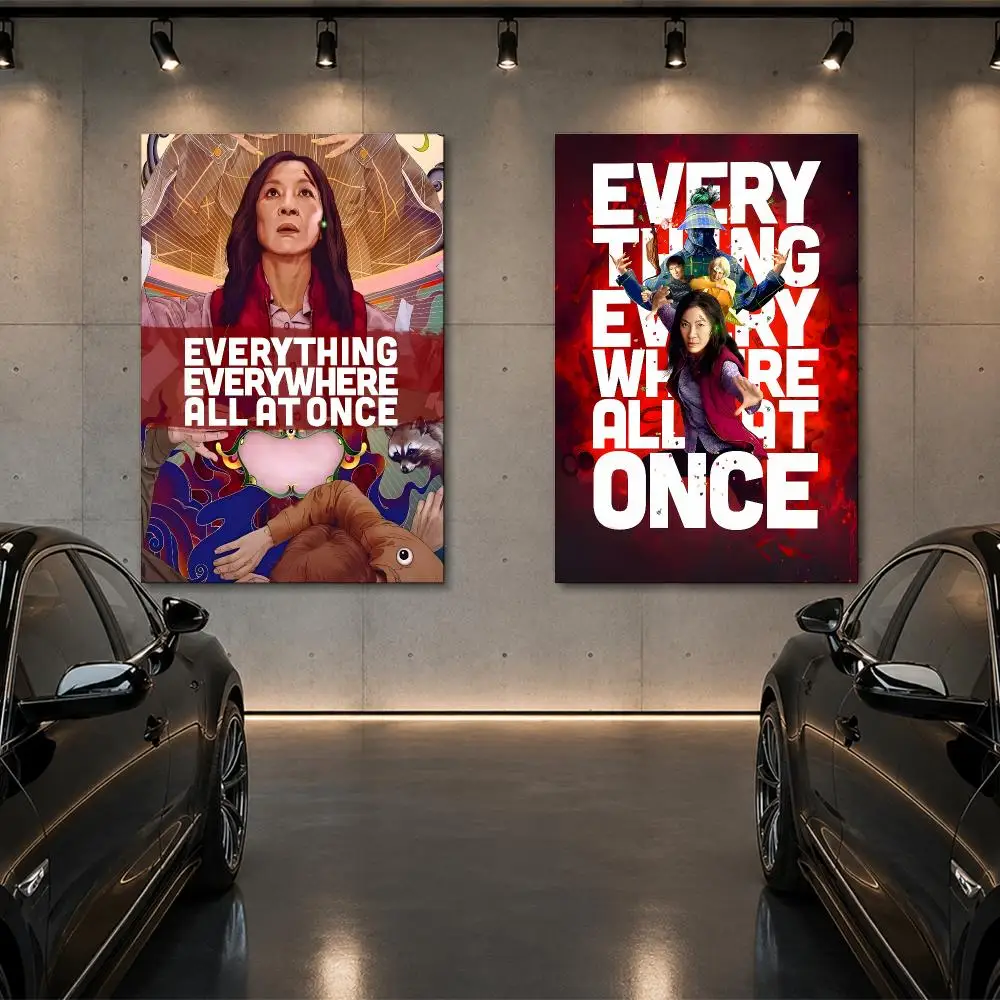 Classic Movie Everything Everywhere All at Once Poster Room Decor Home Wall Art Printing Waterproof Garage BedRoom Posters Gift