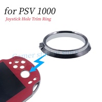 50 PCS For PSV ita 1000 Console Plastic Silver Joystick Hole Trim Ring for PSV 1000 Silver Ring Replacement parts