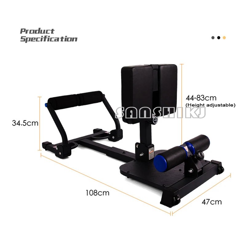 Foldable Hip Lifting and Abdominal Squatting Device, Household Goat Waist Straightener, Trainer, 2024