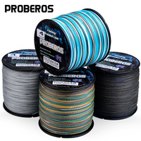 Proberos Braided Fishing Line - 300M/328YDS, 6-80LB Super Strong tension value & Smooth for Long Distance Casting