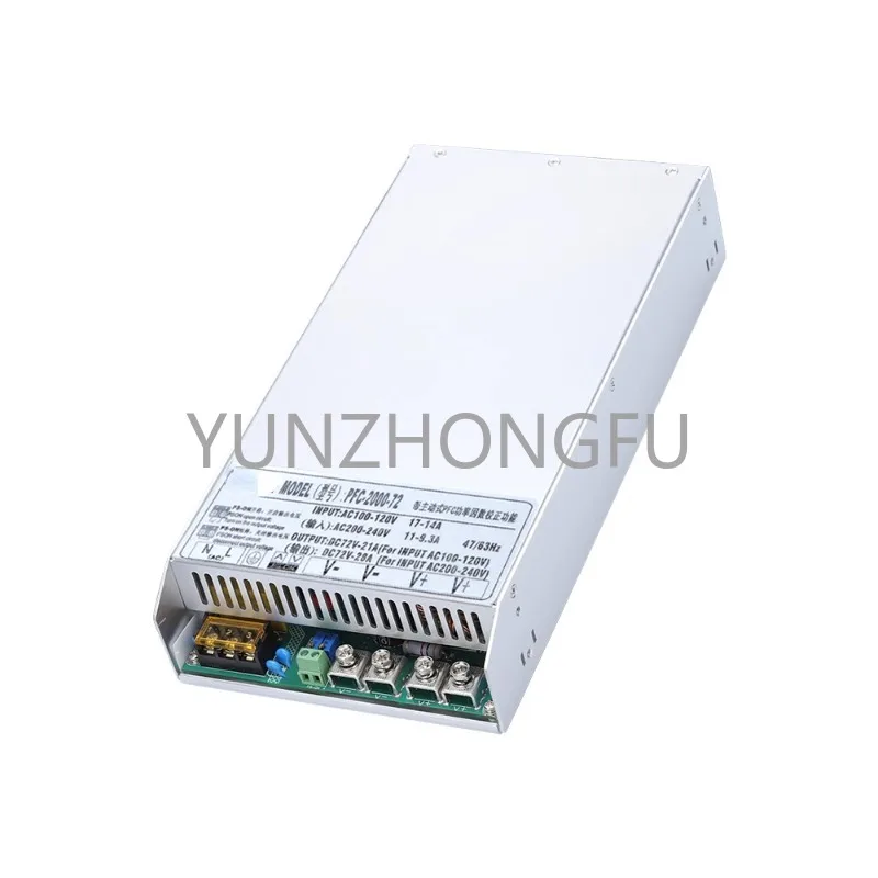 

Switching power supply RSP2000W with active PFC, constant voltage and constant current, 12V24V, 36V, 48V DC adjustable