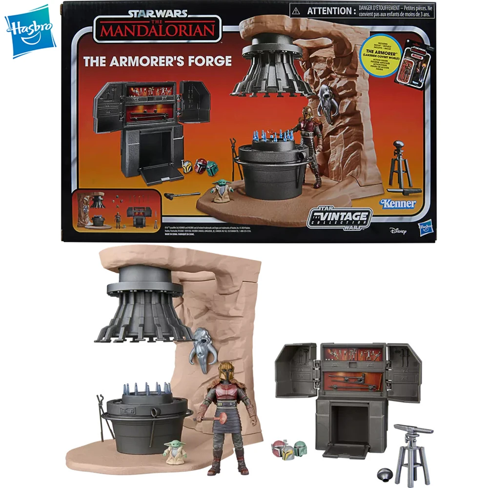 Pre-Order Original Hasbro Star Wars The Vintage Collection The ArmorerS Forge Playset 3.75-Inch Action Figure G0360