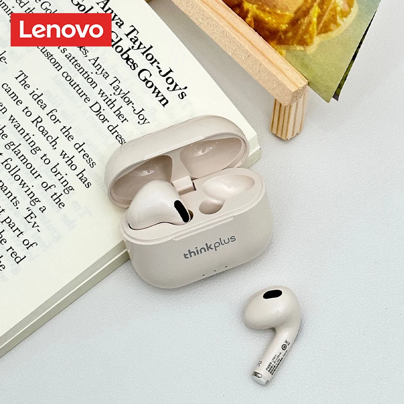 سماعات أذن لاسلكية صغيرة من Choice Lenovo LP40 Plus، سماعات بلوتوث خفيفة الوزن عصرية عالية الدقة للمكالمات، سماعات أذن رياضية للموسيقى