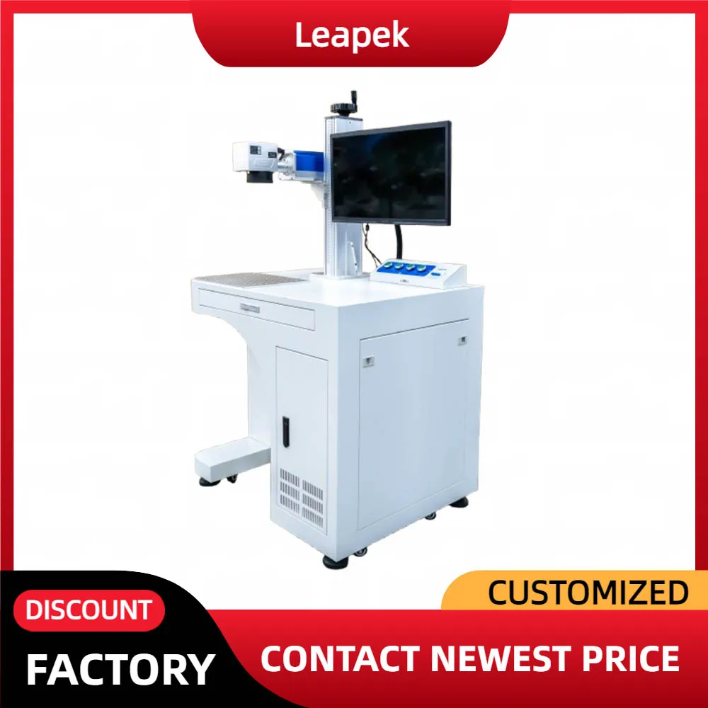 

New Style 20w 30w50w Fiber Laser Marking Machine Price Desktop Metal Laser Engraving Machine Price with Lifting Handle