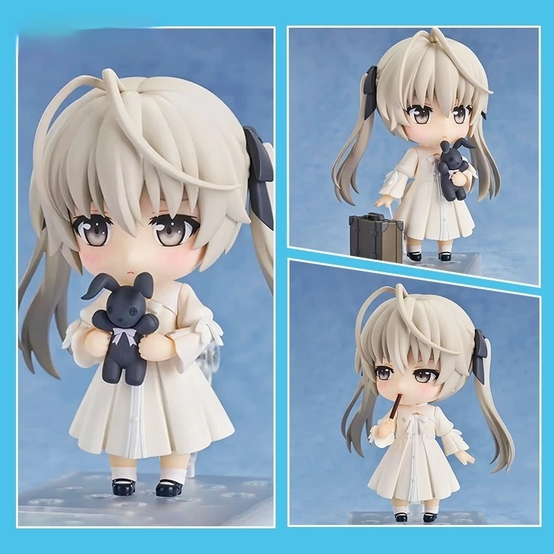10CM Yosuga no Sora Sora Kasugano Nendoroid Doll Cute Action Figure Doll Model Kit Desktop Ornament Girl Collectible Toys Gift view 3