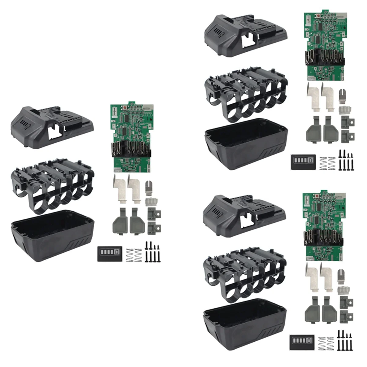 3X BSL36A18 Li-Ion Battery Case PCB Board Circuit BOX for 36V 18V MultiVolt MV Li-Ion Battery Housings