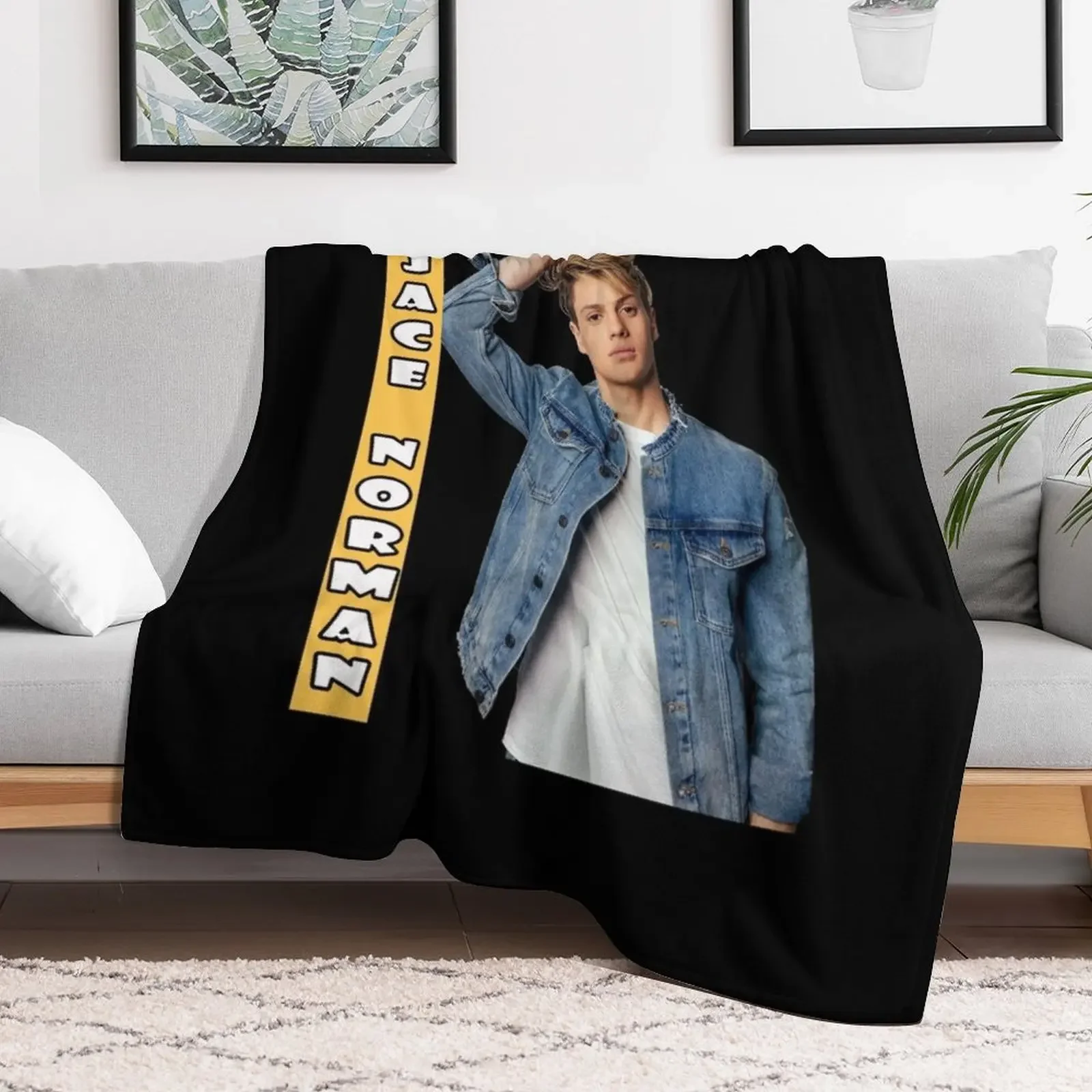 Jace Norman T-Shirts Gift For Fans, For Men and Women, Gift Mother Day, Father Day Throw Blanket Soft Cute Blankets