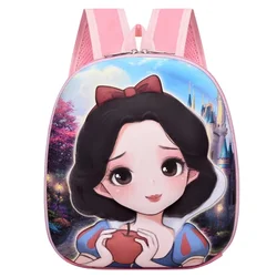 MINISO-Sac à Dos Blanc Neige pour Fille, Cartable Minnie Mouse, Taille Mini, Dessin Animé Mignon, Kawaii, Luxe, Styliste