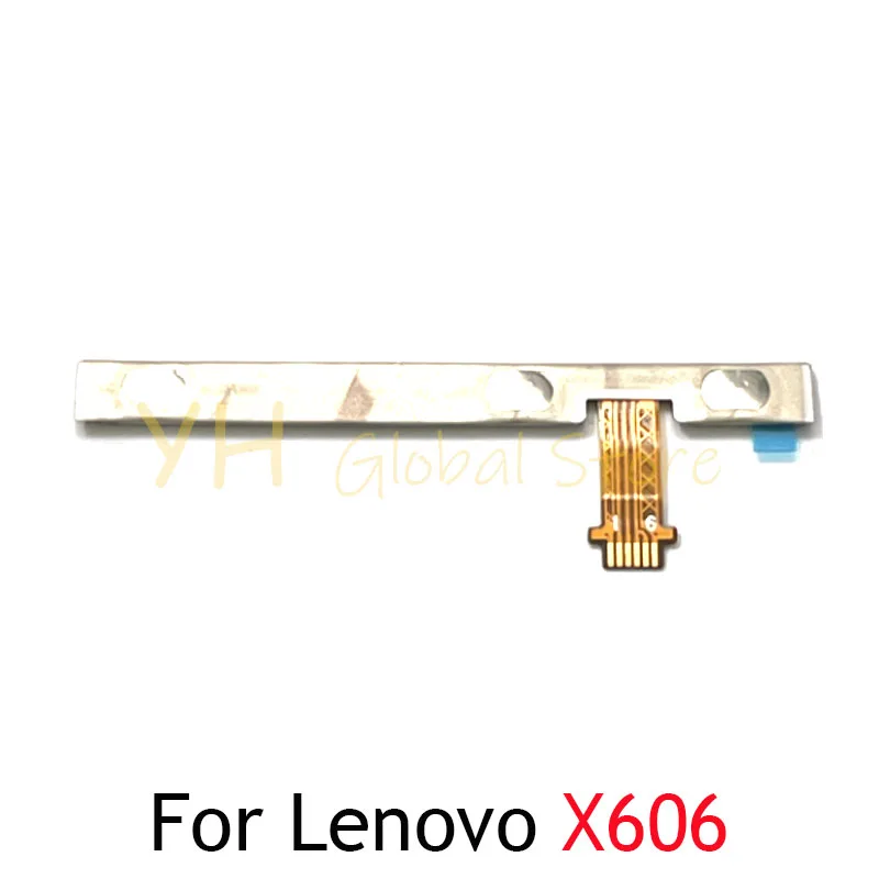 For Lenovo Tab 4 10 Plus M10 HD X104 X304 X606 X704 Power On Off Switch Volume Side Button Flex Cable Repair Parts