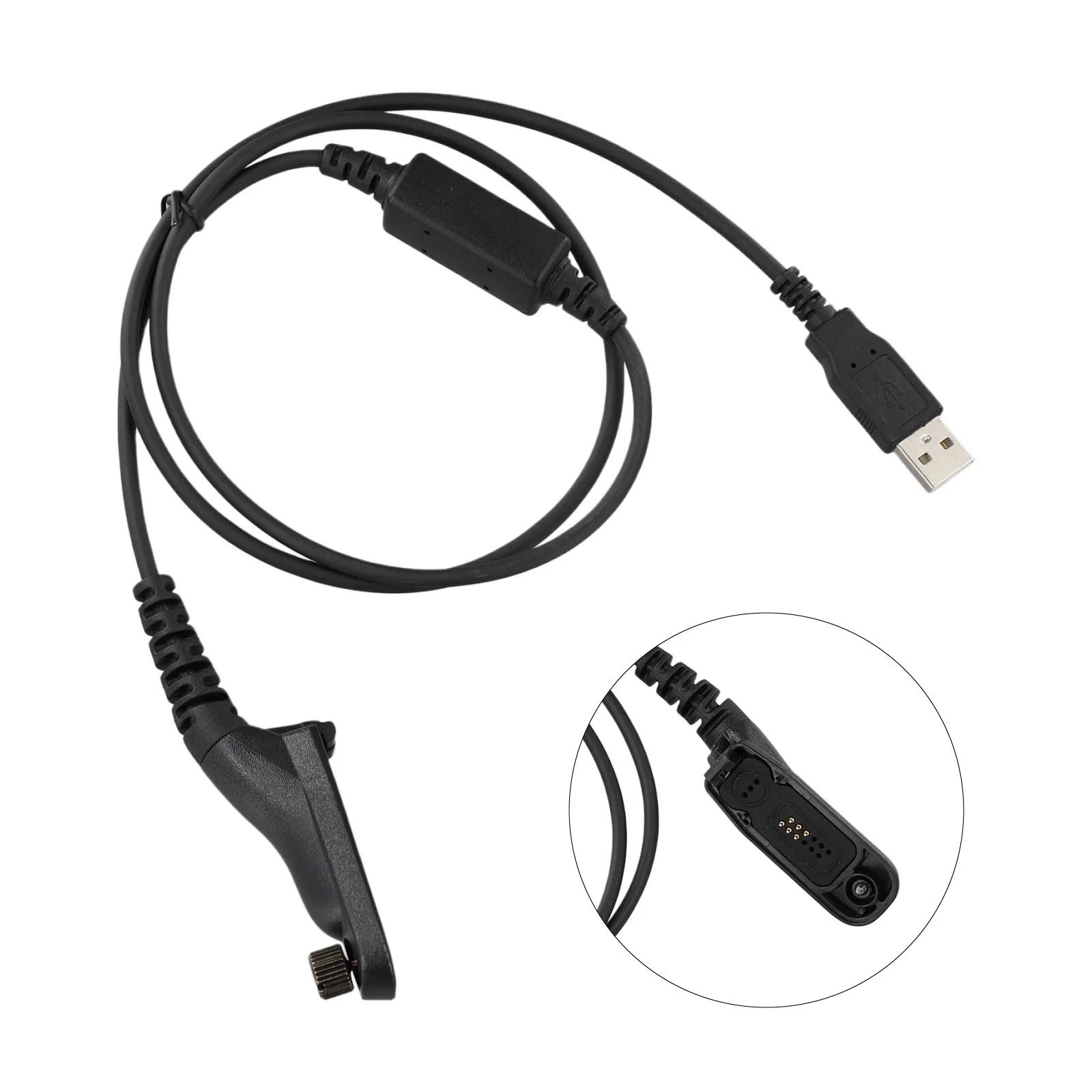 

New USB Programming Cable Program For Motorola Portable Radio XPR7350 XPR7380 DP4800 DP3601 DP4601 Walkie Talkie Transceiver