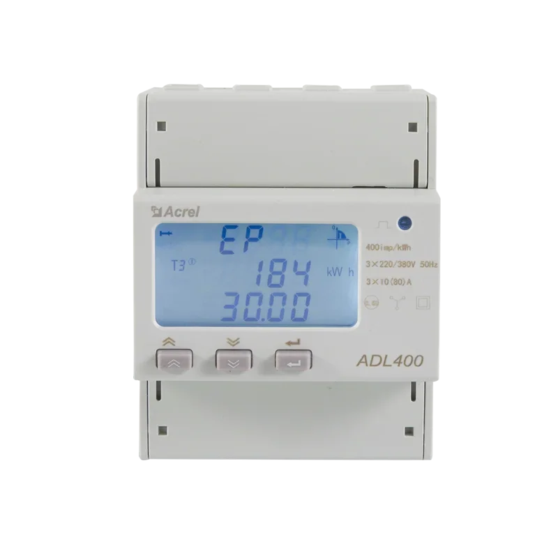 ACREL 3 phase energy power meter with MID approval based on EN standards