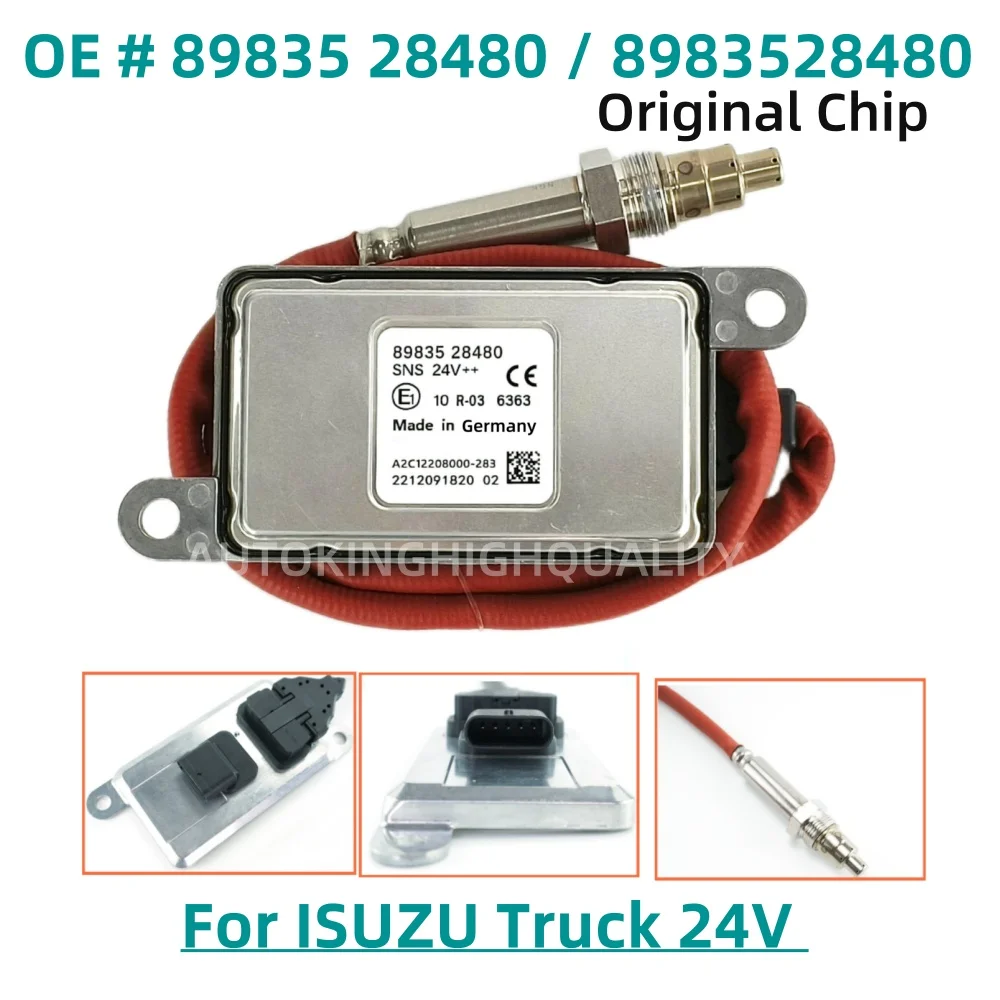 

8983528480 89835 28480 Original New Nitrogen Oxide Sensor Nox Sensor For ISUZU Truck Parts 24V