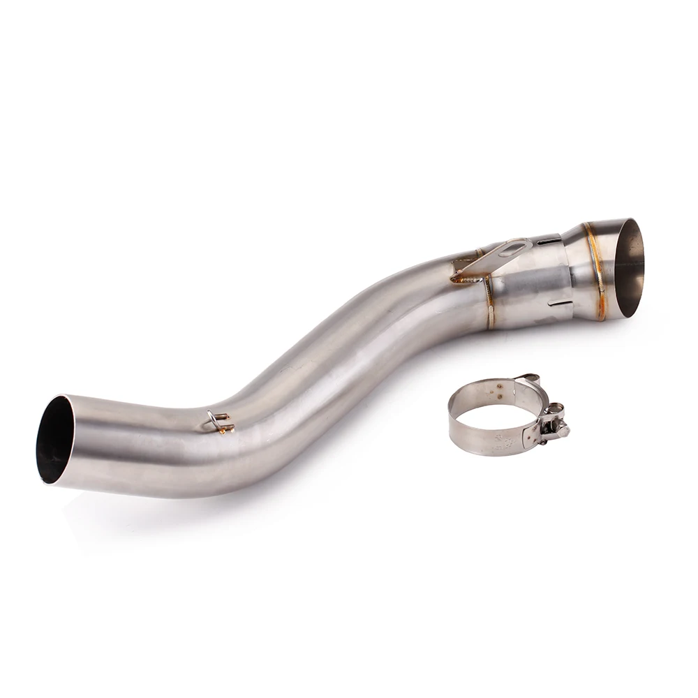 For Honda CB650 CBR650 2014-2018/2019-2020 Motorcycle Exhaust Systems - Stainless Steel Middle Link Pipe Exhausts Pipes