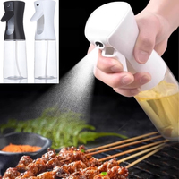 Olive Oil Sprayer for Cooking, 200ml Oil Dispenser for Kitchen Gadgets, Spray Bottle for Salad, Frying, BBQ