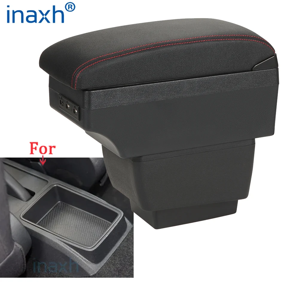 For Skoda Fabia Armrest For Skoda Fabia 3 III 2015-2021 Car Armrest box Retrofit parts Storage box car accessorie