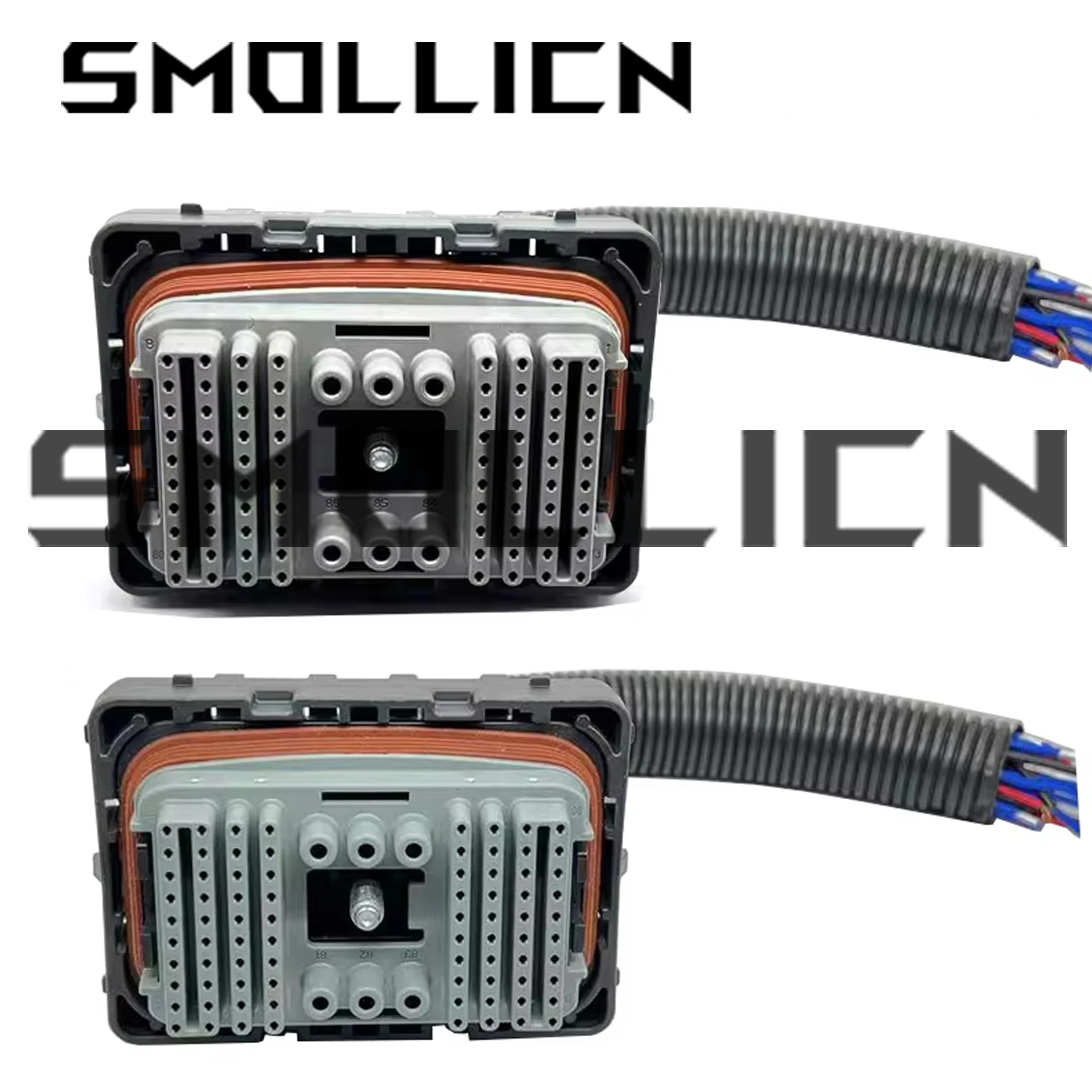 

86 Pin DRCP28-86SA DRCP28-86SB Dechicat Excavator TE Tyco Computer Board Connector Original Factory Genuine Plug With Wire 25cm