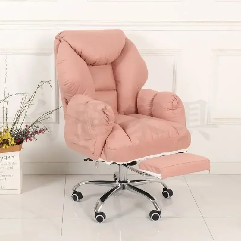 Firm Durable E-sports leisure chair thickened soft bag backrest lifting swivel chair lazy sofa computer chair