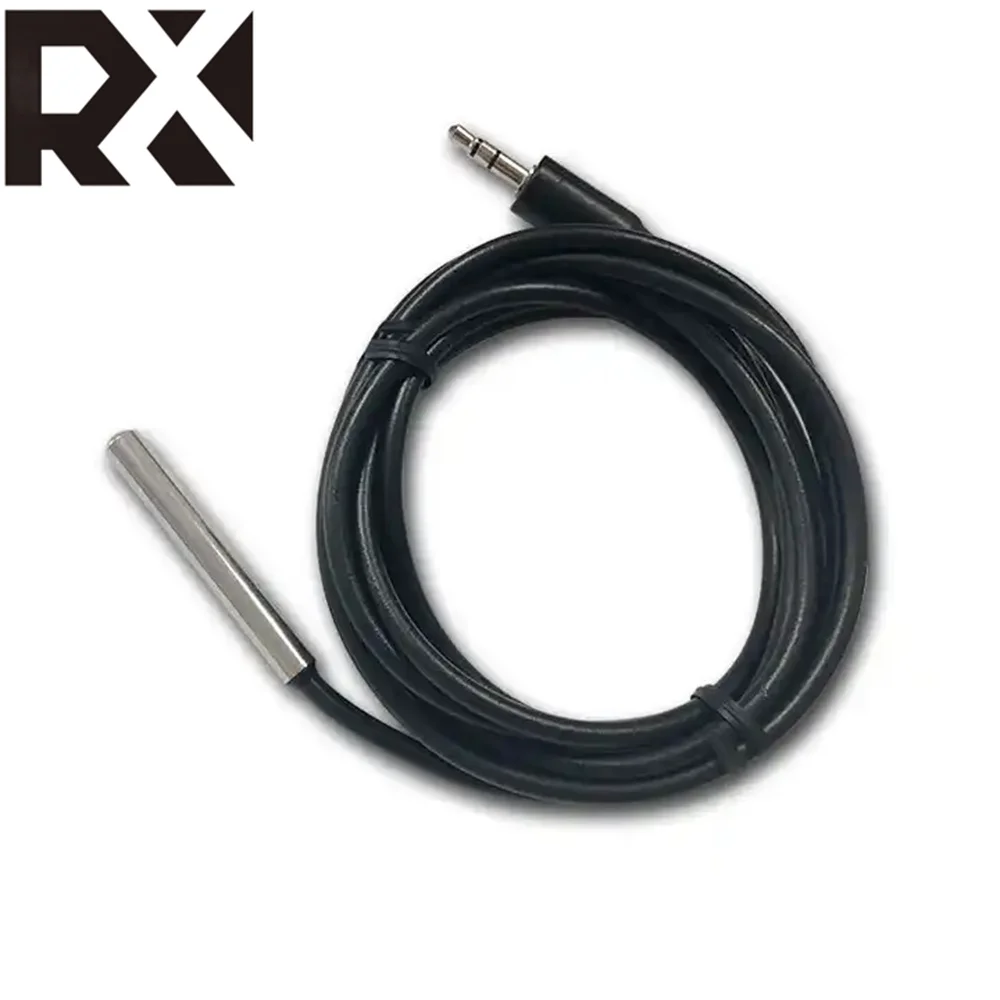 10pcs  Stainless steel package waterproof DS18b20 Temperature probe Temperature sensor DS18B20 waterproof cable